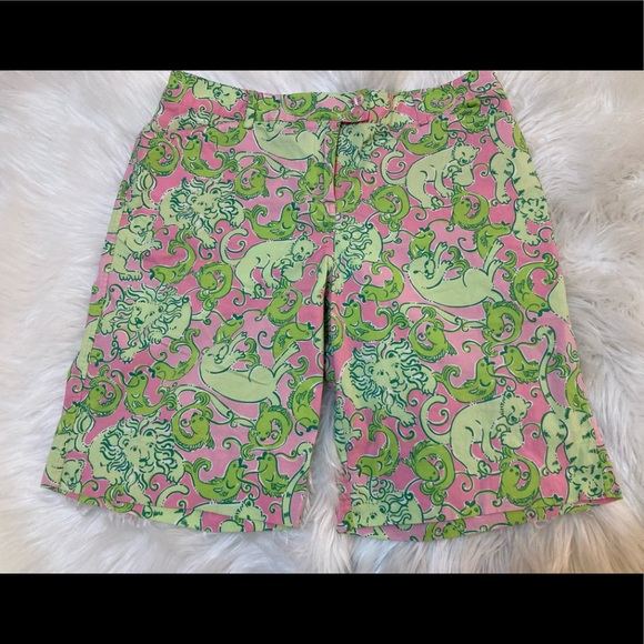 Lily Pulitzer Bermuda Shorts size 10 - Picture 1 of 9